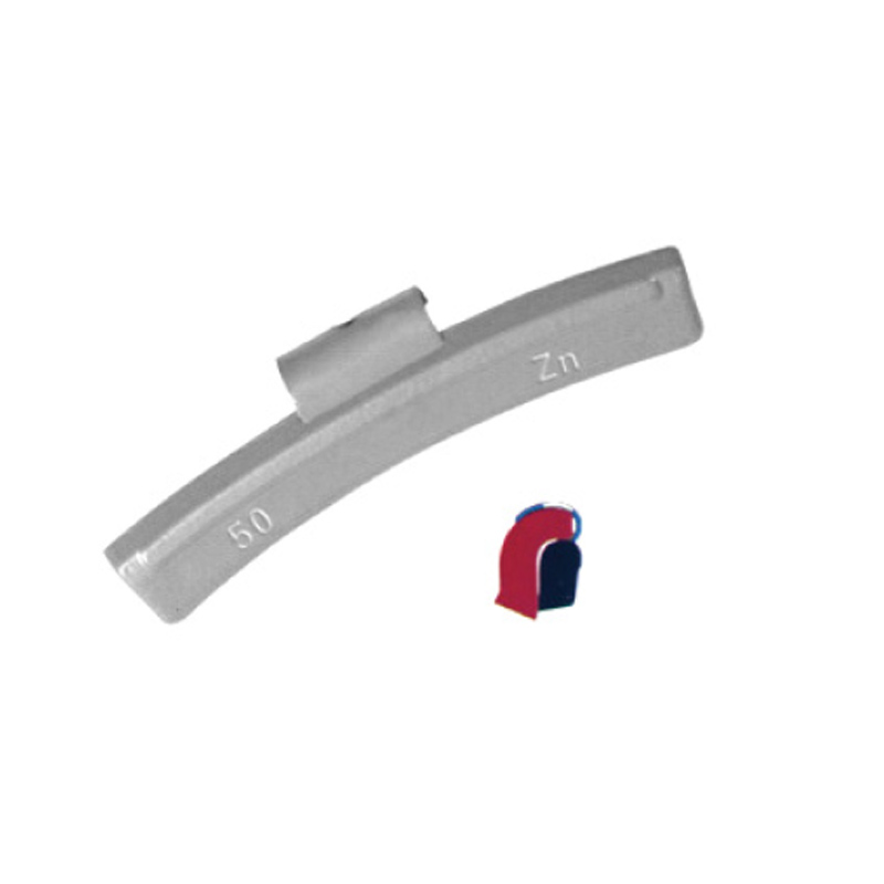 Bobot Roda Clip-on Zn untuk Pelek Paduan-EW-3106